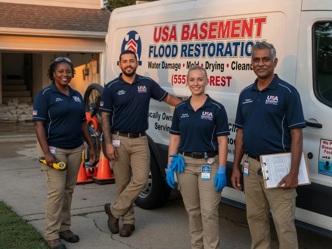 Basement Flood Cleanup company in Bangor, WI