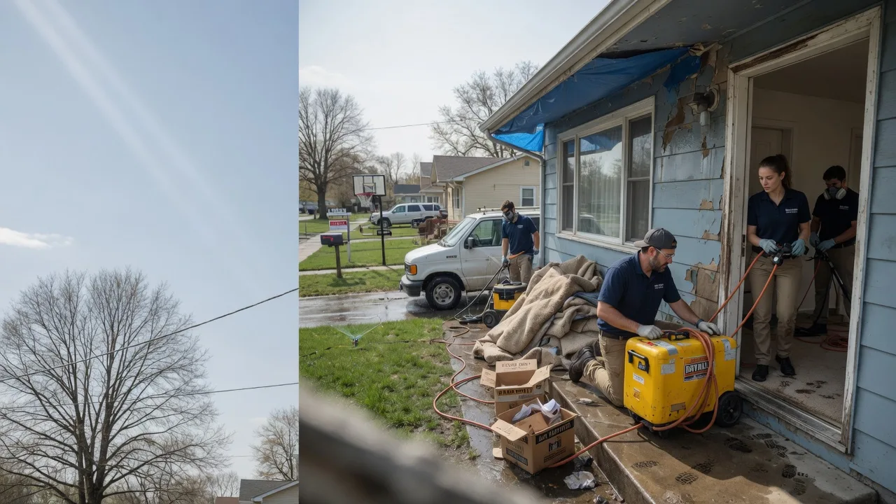 Basement Flood Cleanup in Bangor, WI near me